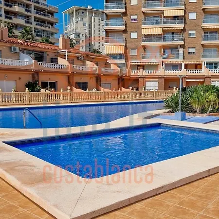 Fossa. Primera Linea De Playa. Calpe. Live It Costablanca Lejlighed *